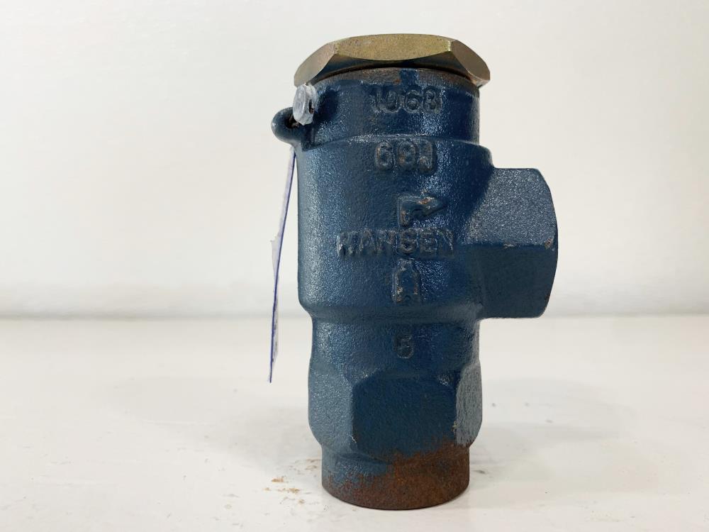 Hansen 3/4" x 1" NPT 250# Relief Valve H5602